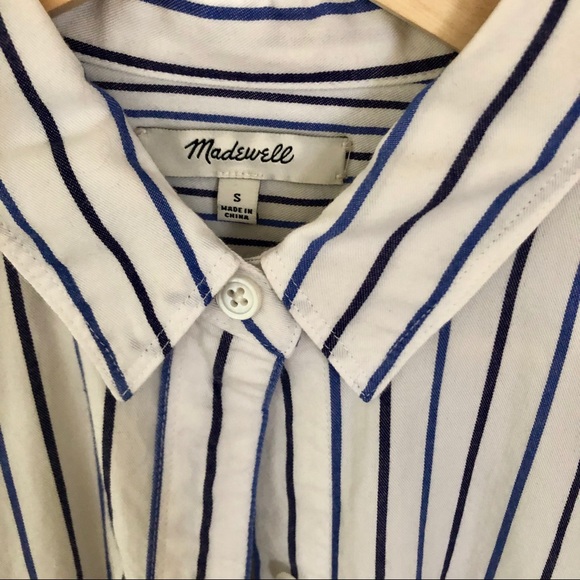 Price Drop! Madewell Striped Button Down - Picture 2 of 3